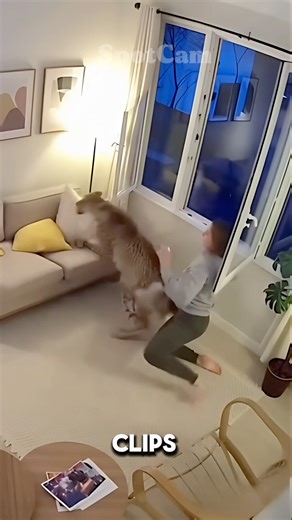 Insane Chase Breaks Out Inside the Living Room! #shorts
