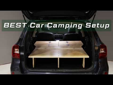 Car Camping Sleeping Platform Walkaround Tour 2026