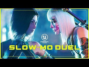 ANGEL BLADE | Unreal Engine 5 | Slow-Motion Action Cinematic