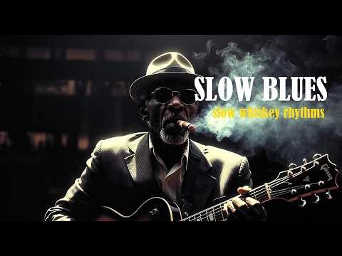 Soulful Blues Guitar | Slow Whiskey Music Bars