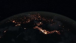 Loopable Earth Globe Simulated Orbital Space Stock Footage Video (100% Royalty-free) 24335249 | Shutterstock