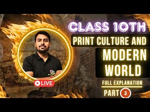 Print Culture and The Modern World | Full Chapter Explanation | Class 10 | History | Chitranjan Sir