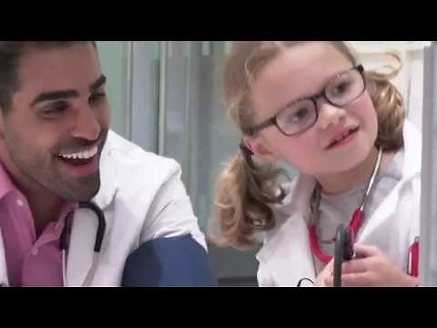 Seven-year-old cancer survivor, Izzy, fulfils her dream of becoming a doctor