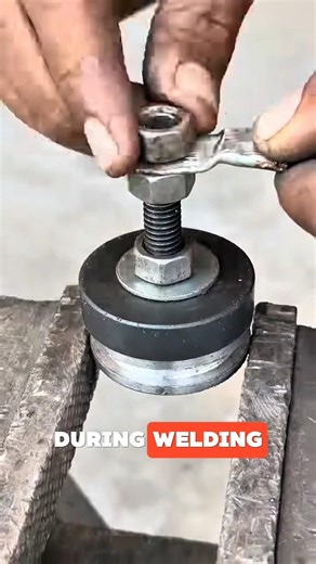 How to Make a Magnetic Welding Ground Clamp #mechanic #engineering