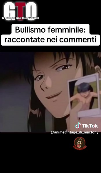#anime #filmanime #gto #greatteacheronizuka #animevintage #animeita #animegirl