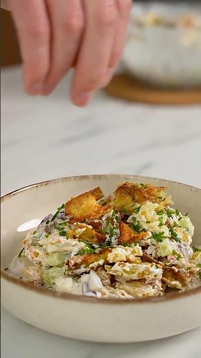 🥔Smashed Potatoes Salad