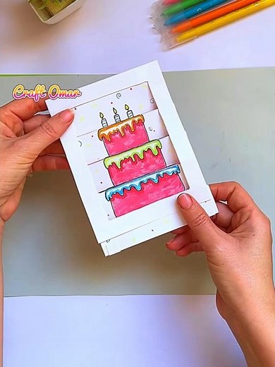 Original tarjeta de cumpleaños para regalar #cumpleaños #crafts #diy