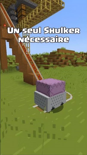 Duplication de Boite de Shulker Infini #minecraft #minecraftbuilding