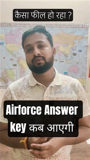 Airforce 01/2027, Answer key kb aayegi? #airforce2027 #sandeepbhaiya #agniveervayu #airforceday