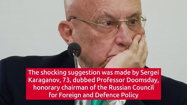 Top Vladimir Putin ally threatens to drop nuclear bomb on two major UK cities