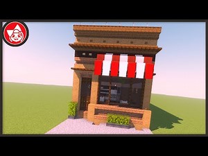 How I build a SHOP in Minecraft? Timelapse