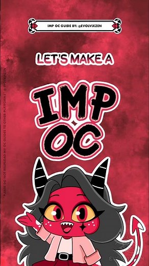 Imp OC 😈🔥 #helluvaboss #helluvabossoc #ocmaker