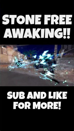 Bizarre Lineage STONE FREE AWAKENING!! #roblox #BIZARRELINEAGE