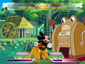 Mickey Mouse (me) vs Cuphead Bosses MUGEN BATTLE