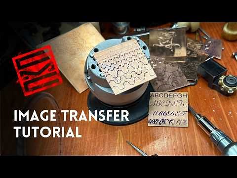 Image Transfer to Metal - For engraving, saw piercing, chasing & repousse, etc
