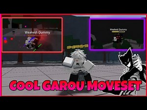 Cool Garou Moveset | Tsb Script | The Strongest Battlegrounds Script | Roblox Script |