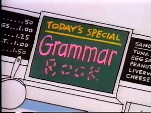 School House Rock! Grammar Rock VHS 1995
