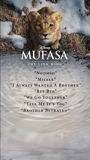 Disney's Mufasa: The Lion King | Soundtrack