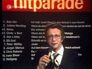 Hitparade Schnelldurchlauf und Abspann Dieter Thomas Heck