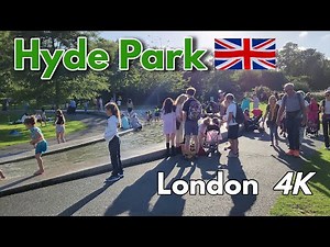 Hyde Park - London - 4K