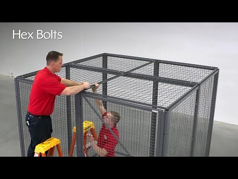 How to Assemble Wire Security Rooms