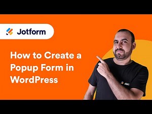 How to Create a Popup Form in WordPress