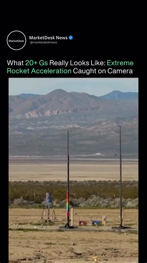 MarketDesk News | Crypto & Forex Insights | This rocket hits peak thrust so fast that your brain barely has time to register the launch. One second it’s sitting on the pad… the next... | Instagram
