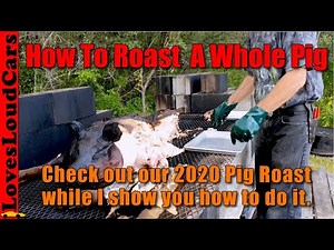How to roast a whole pig