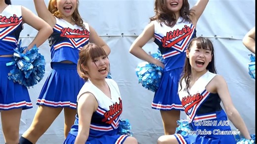 日本女大：日本大学女子啦啦队「千叶商科大学」黑皮女大 | 活力四射 | 女大学生 | 活力少女 | 青春洋溢 | 啦啦队|敬业的啦啦队