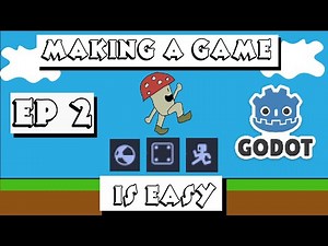 Make a Game in Godot 3.5 ( EP 2 - Rigid Body, Static Body, Kinematic Body)