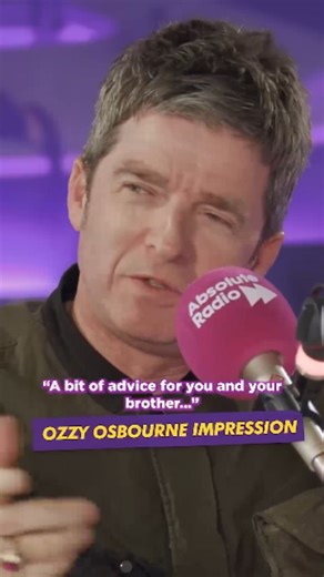 Ozzy Osbourne gave Noel and Liam one single piece of advice... What a legend - he will be missed 💜 | Absolute Radio