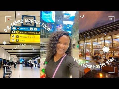 O.R. Tambo International Airport + City Lodge Hostel Stay | Travel Vibes from Johannesburg!