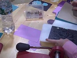 Spellbinders Impressabilities Embossing Demonstration
