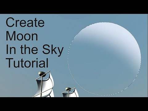 Create Basic Moon / Planet In The Sky in Affinity Photo | How To Tutorial | Alien World / Earth