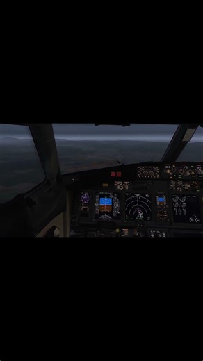 B737 Max, 2000 feet ILS Approach Landing, Cockpit Scenes and Control #shorts #aviation #atc