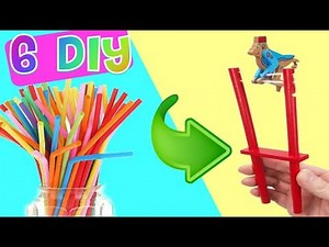 Straw Crafts - Easy, Fun Homemade Toys for Kids