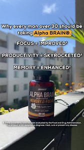 56 reactions | Alpha BRAIN is Onnit's flagship supplement that helps support everyday cognitive functions, including memory, mental speed, and focus. | Onnit | Facebook