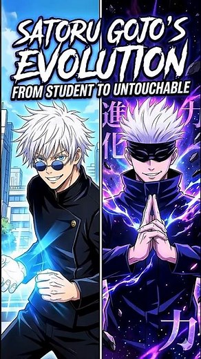 Gojo Satoru Evolution (Age 0–29) | Full Cinematic Transformation 🔥 #shorts
