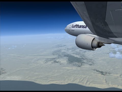 PMDG 777 Flight Pt.3 - VOR Approach Preparation