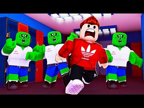 ZOMBIE INVASION in der SCHULE! (Roblox Story)