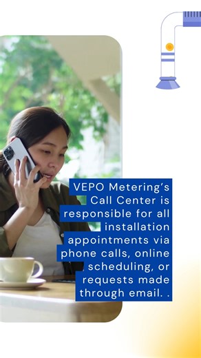 VEPO Metering's call center team is here to help you book an installation appointment via phone, online, or email. VEPO Solutions 📲 877 860 8376 www.veposolutions.com #WaterTechExperts #WaterTechnician #EmployeeRecognition #AppreciationPost #TeamMember #TrustedWaterExperts #QualityService #NYC #MeetOurTech #ContactUsToday #VPie #VepoMetering #VepoCrossConnex #VepoSolutions | VEPO Solutions