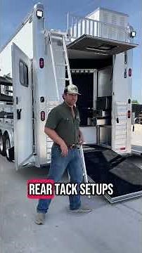 2025 Cimarron Trailers 3 Horse Living Quarters Trailer | Stock # 8787 | D&D Trailers in Seguin, TX