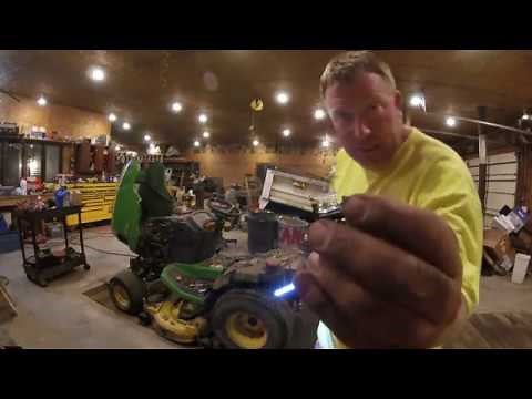 John Deere X740 Diesel stalling repair