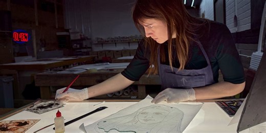 Meet the Nebraska team restoring sacred stained glass - one pane at a time