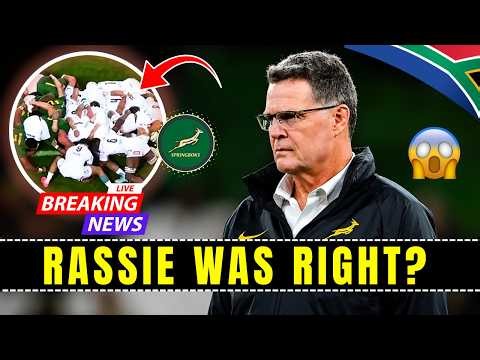 Rassie Erasmus Reveals World Rugby's New Scrum Directive #Springboks #RassieErasmus #RugbyNews