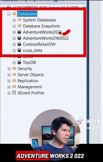 Descarga y Restaura AdventureWorks para SQL Server