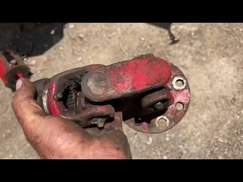 New Holland Discbine gear box cutterbar repair