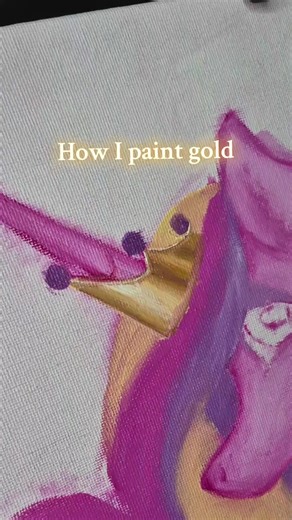 A little tutorial on how I painted Princess Cadance's crown!! I'm so happy to be working on another mlp painting again:>> ☆°•♡.*• #arttutorial #painting #mylittlepony #mlp #mlpart