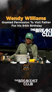 43K views · 711 reactions | We did it, Joe!  Wendy Williams will get to see her father on his 94th birthday—though she has been hit with a few restrictions following her recent public interview.  #iHeartRadio | Breakfast Club | Facebook