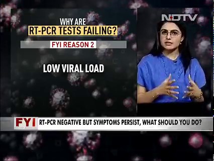 65K views · 450 reactions | #FYI | What To Do When You Have Covid Symptoms But RT-PCR Test Is Negative? | NDTV | Facebook